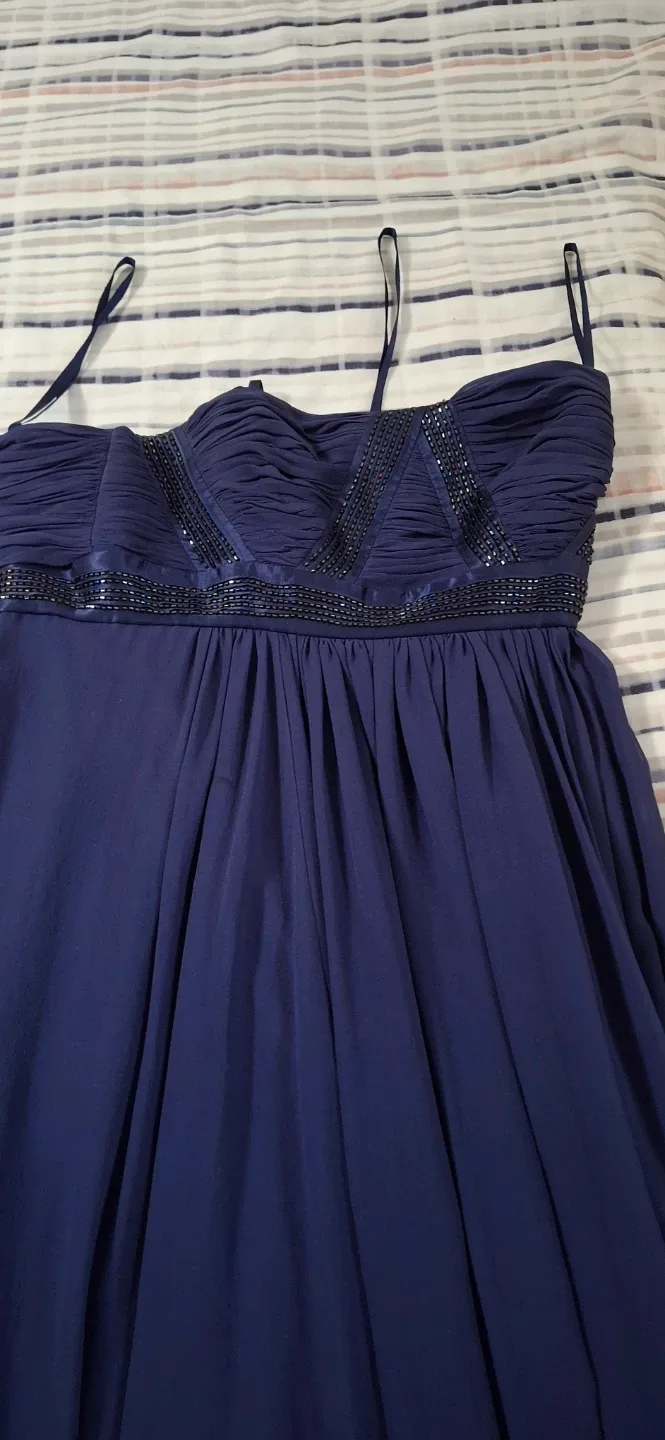 Navy Blue Formal Dress image indicator(4)