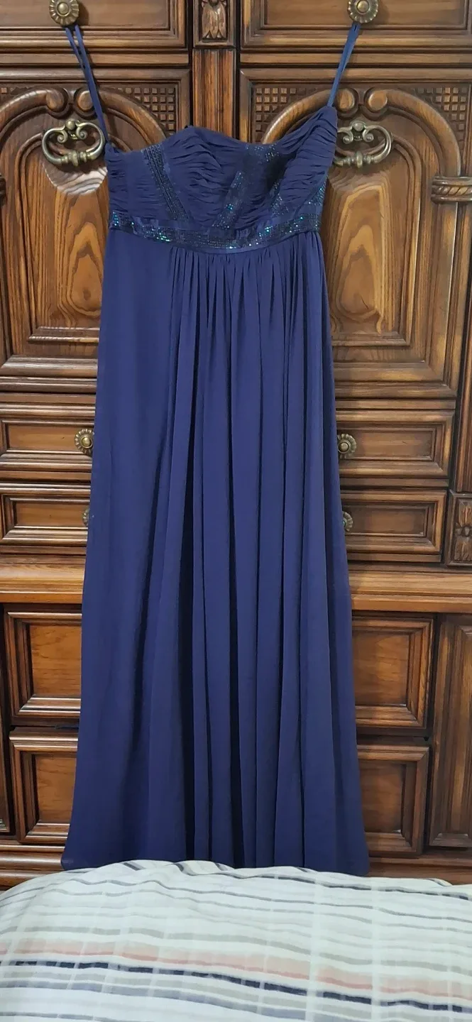 Navy Blue Formal Dress image indicator(5)