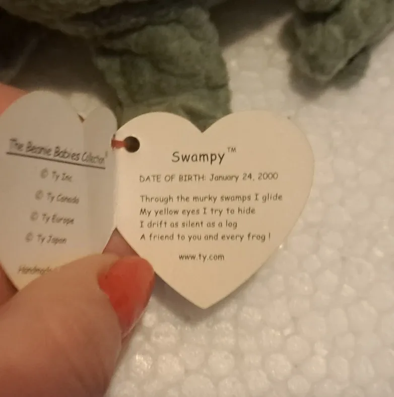 TY Beanie Baby "Swampy" image indicator(5)