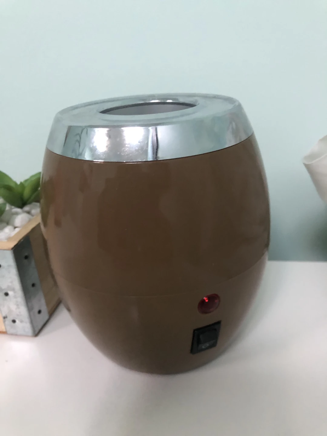 Massage oil bottle warmer