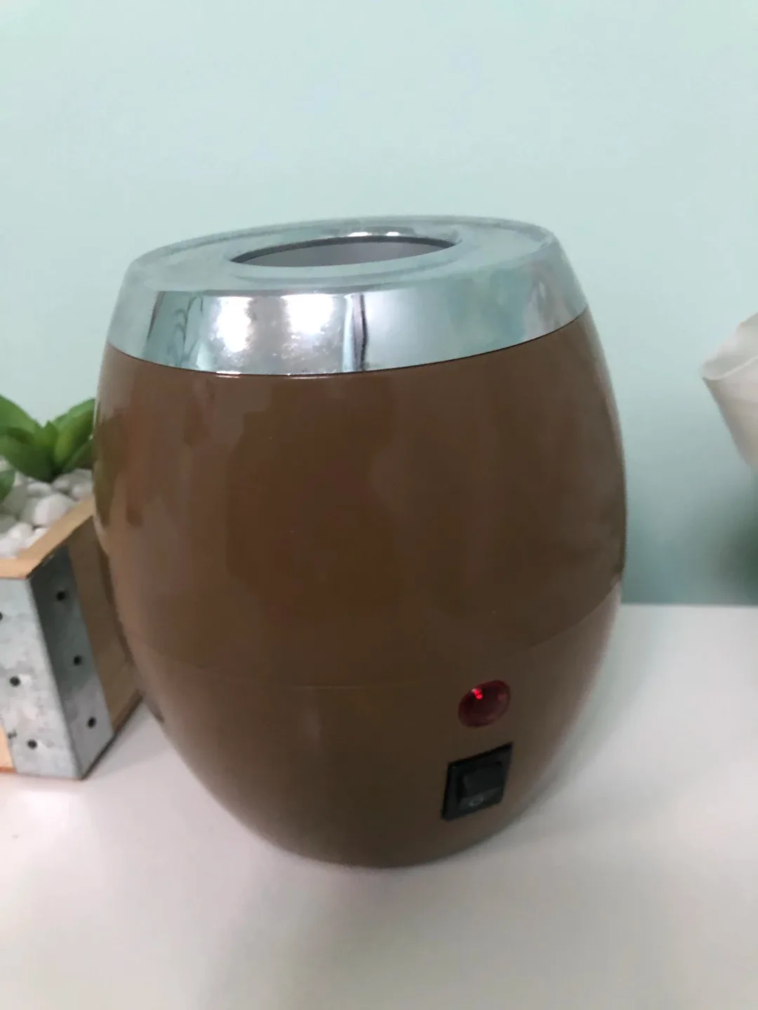 Massage oil bottle warmer