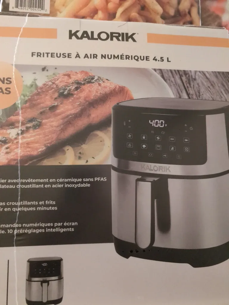 Kalorik 5-Quart Digital Air Fryer image indicator(2)