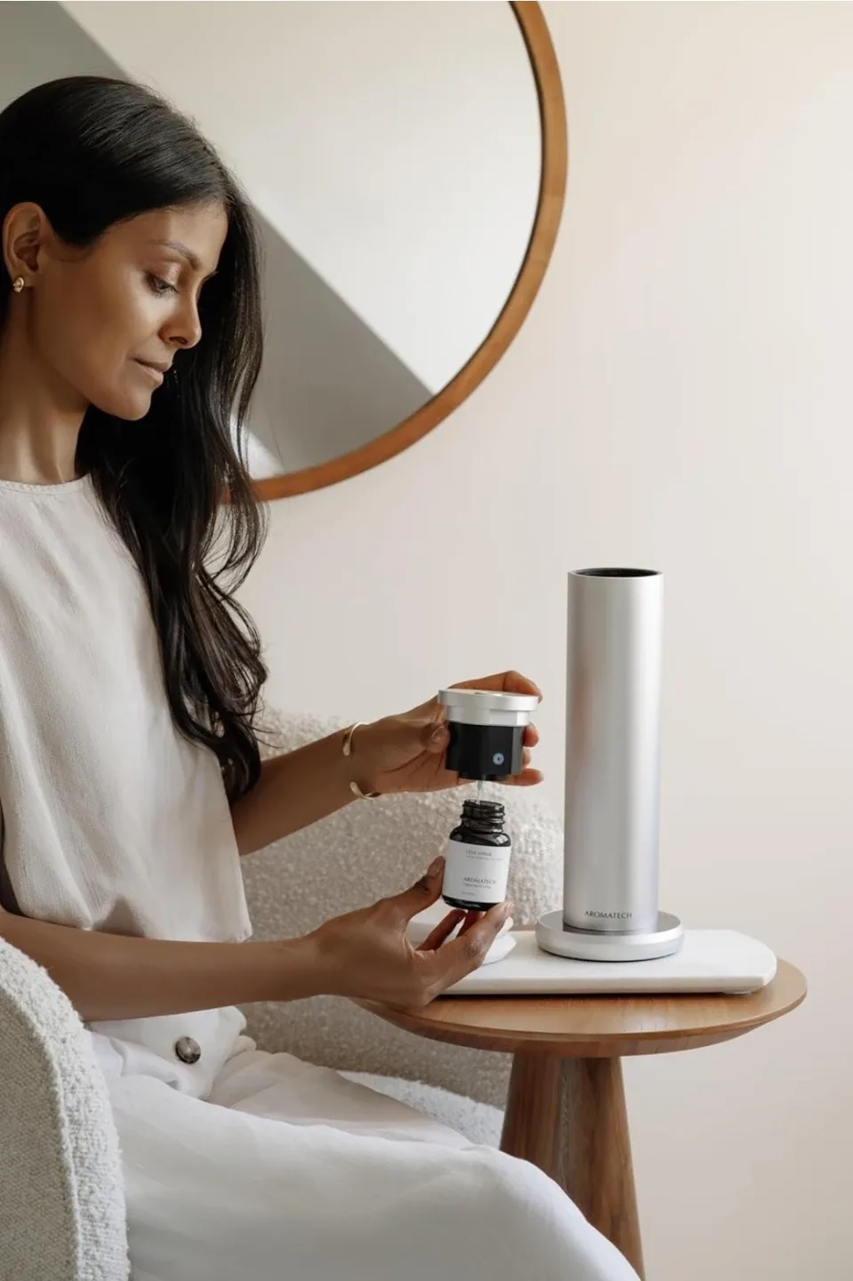 AromaTech AroMini BT Plus Scent Diffuser -Gold image indicator(3)