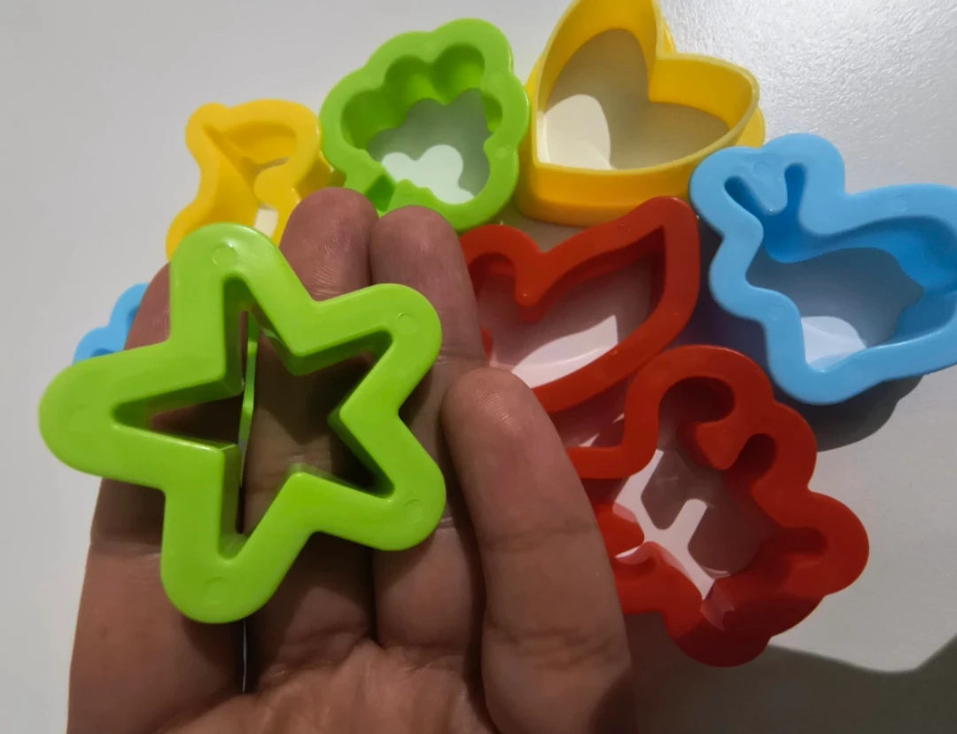 Colorful Cookie/Playdough Cutters - Fun Shapes! - photo 2