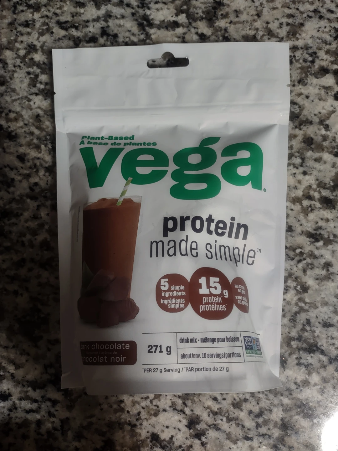 Vega Chocolate Protein powder, 271g