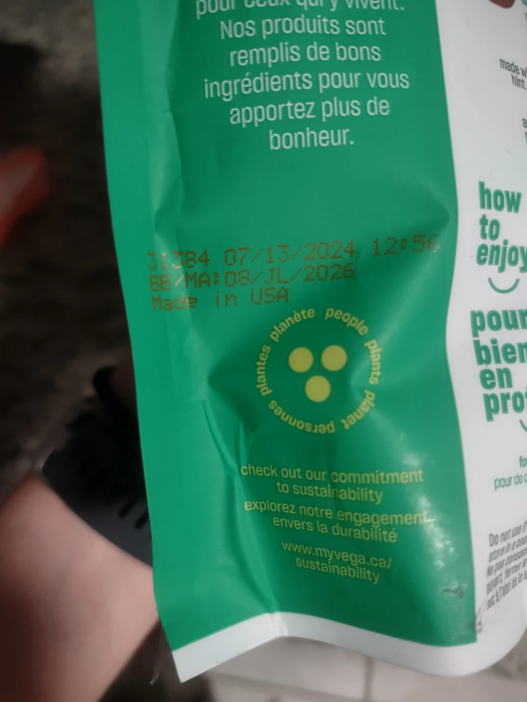 Vega Chocolate Protein powder, 271g - photo 2