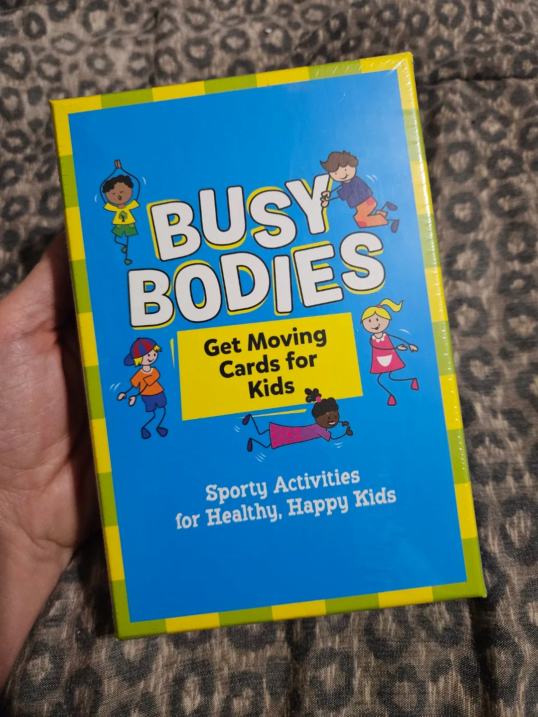 Busy Bodies Get Moving Cards for Kids