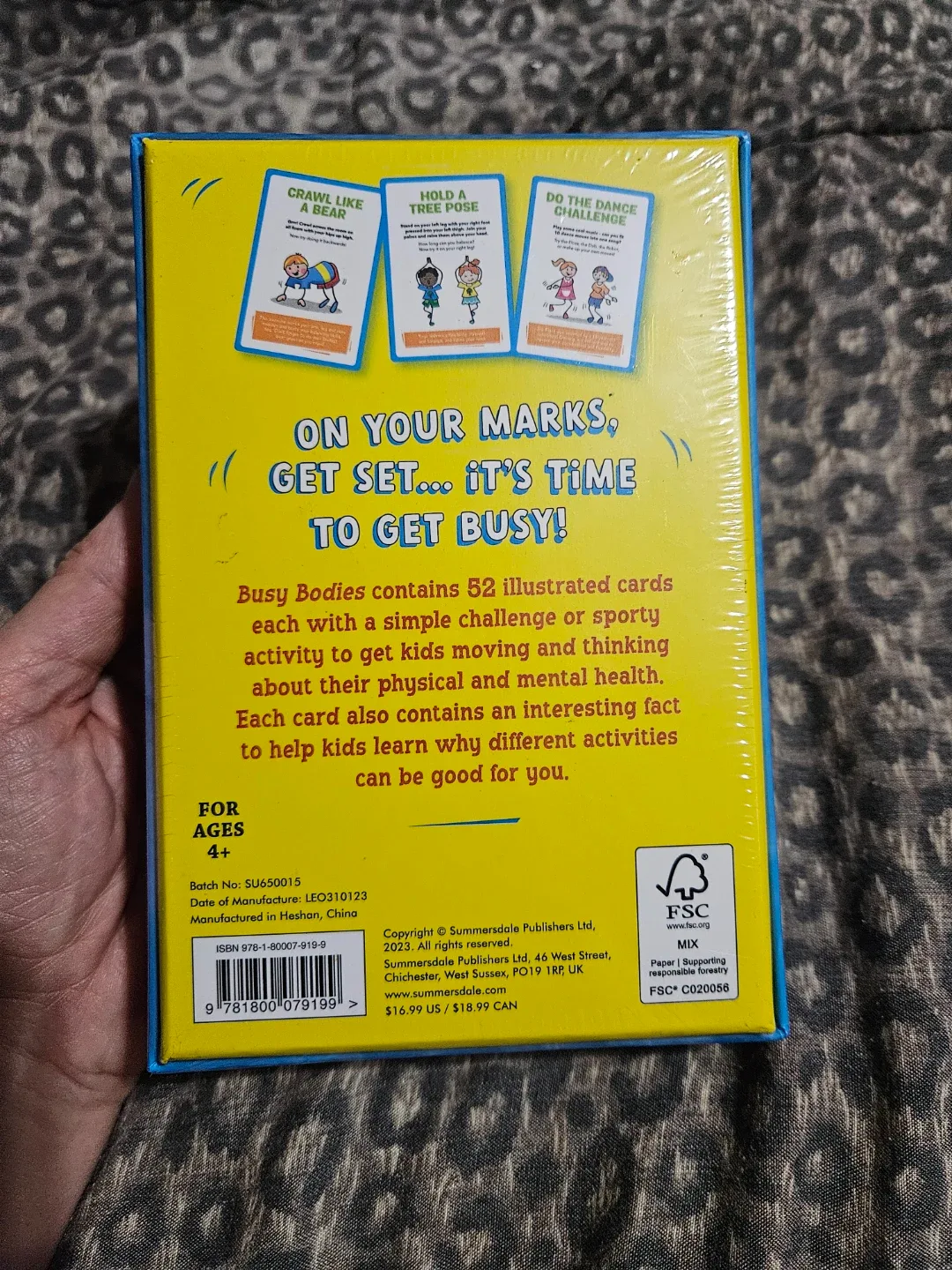 Busy Bodies Get Moving Cards for Kids image indicator(2)