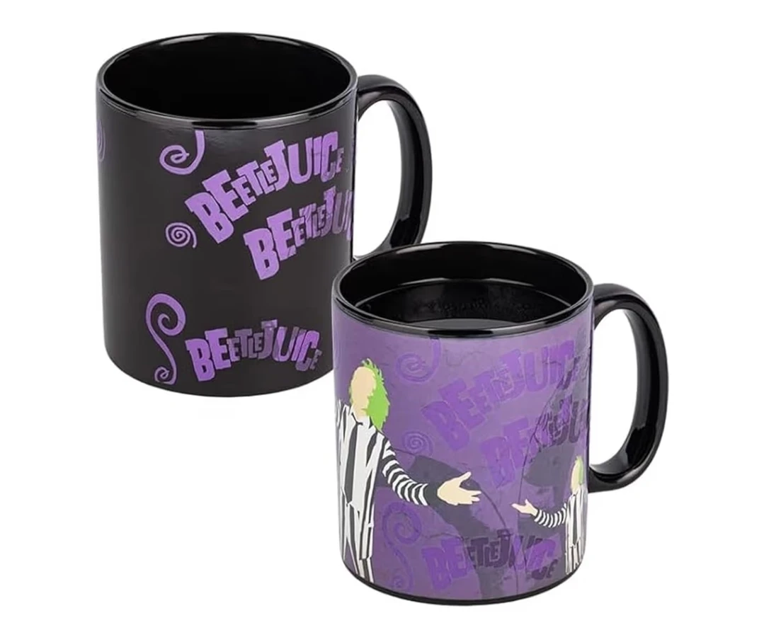 Paladone Beetlejuice XL Heat Change Mug Coffee Tea Cup New - photo 2