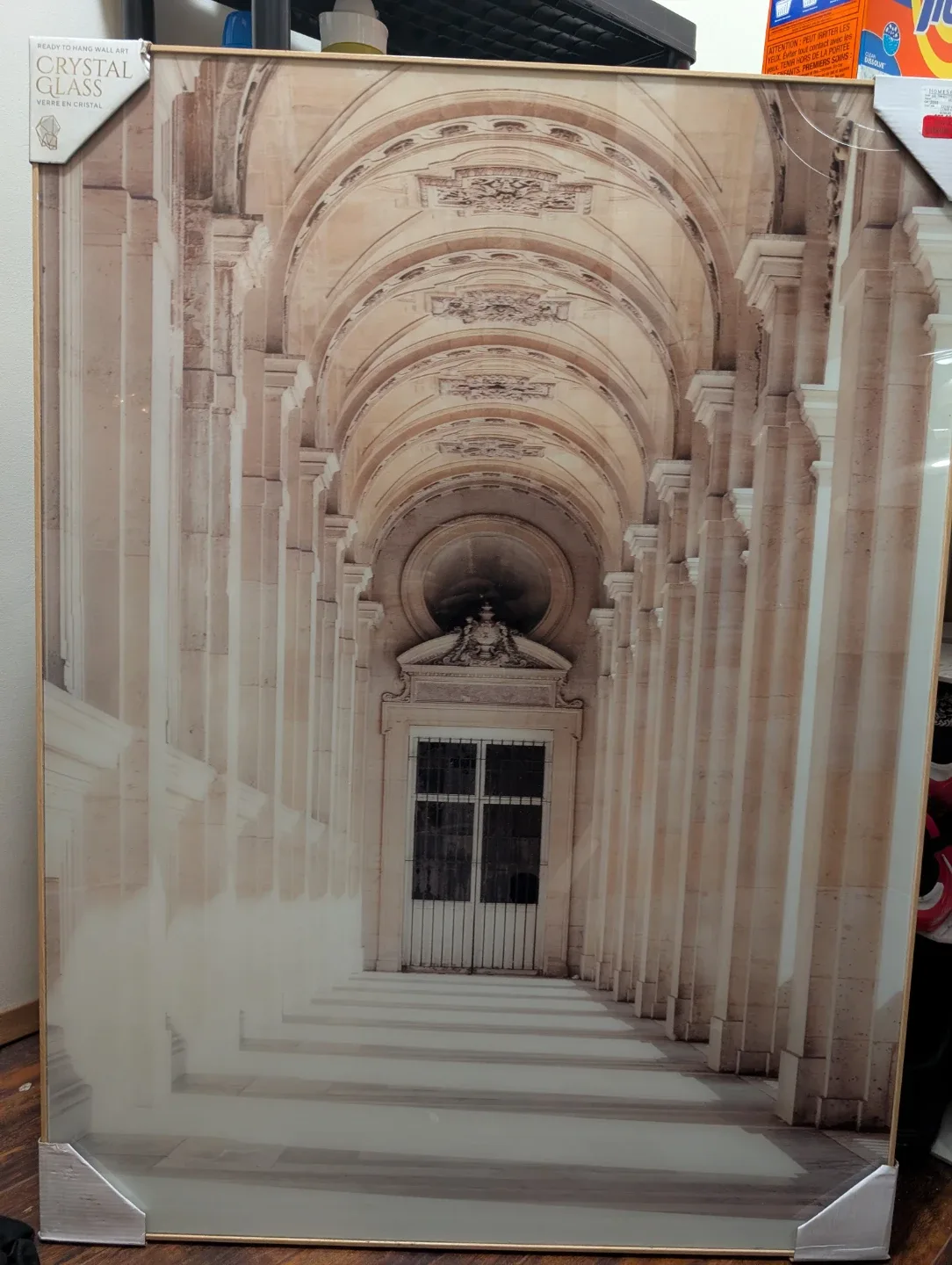 Homesense Crystal Glass Wall Art - New