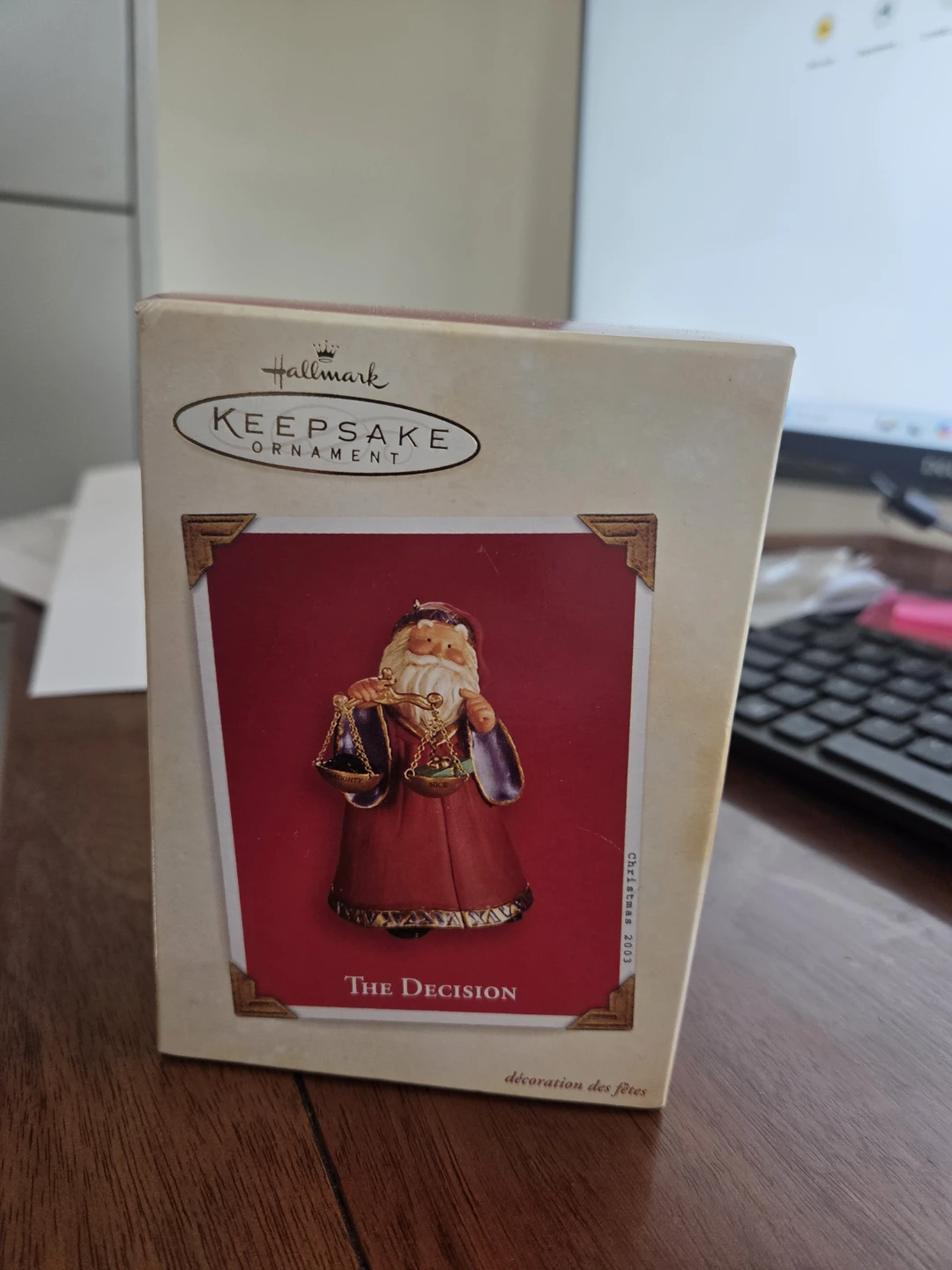 Hallmark Keepsake Ornament - The Decision