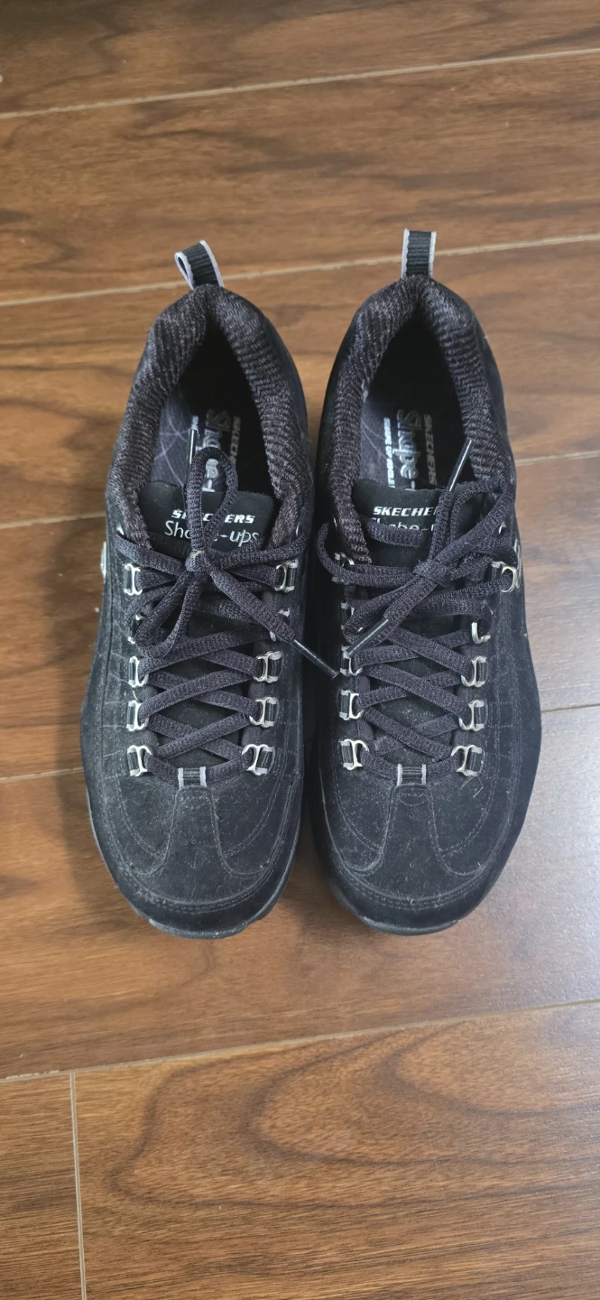 Skechers Shape-Ups Black Shoes - Size 7