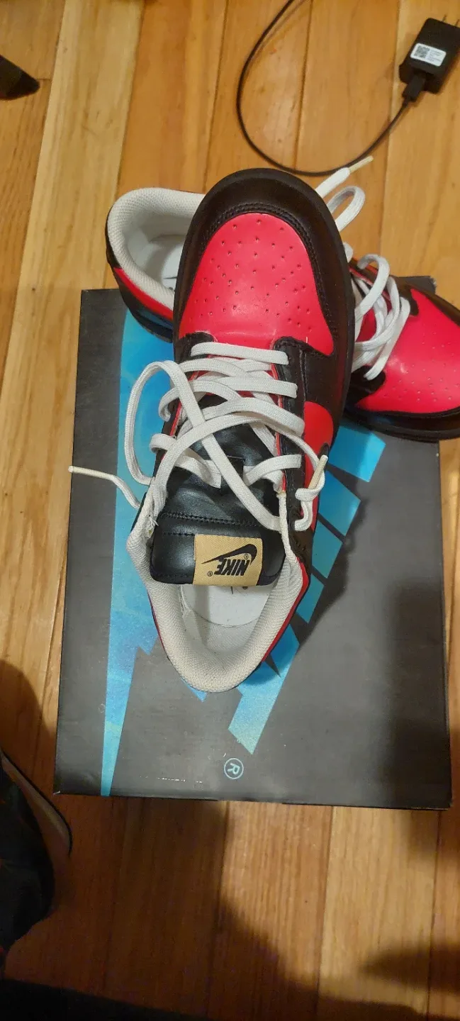 Nike Dunk Low Red/Black, Size 9 image indicator(4)