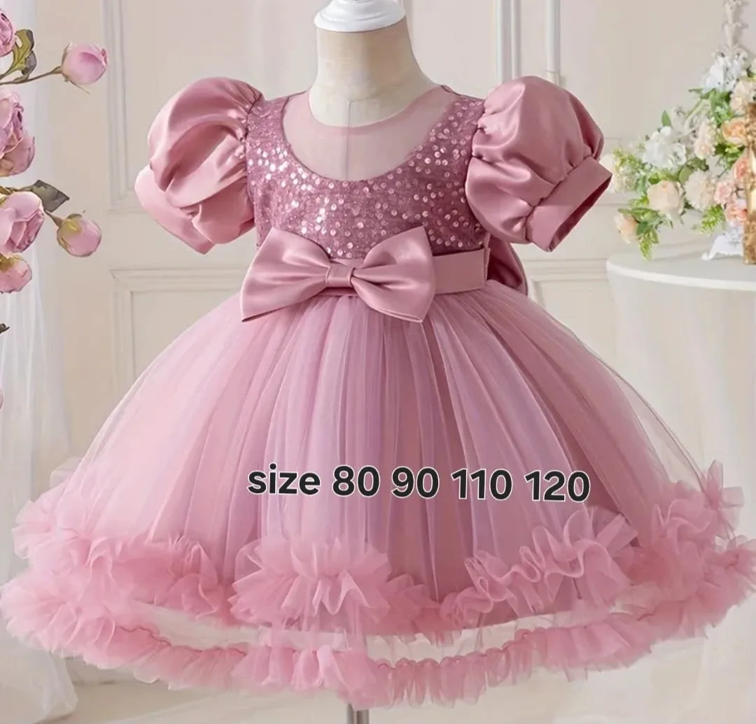 Red and pink Party Dress