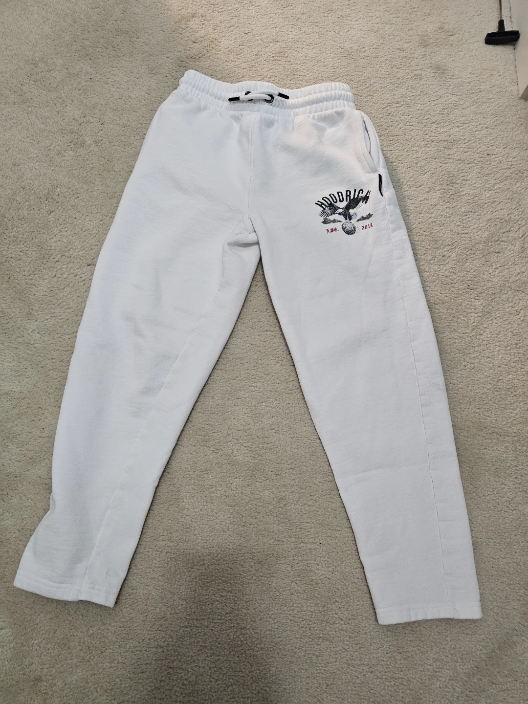 Hoodrich White Sweatpants - Size XL (13-15y)