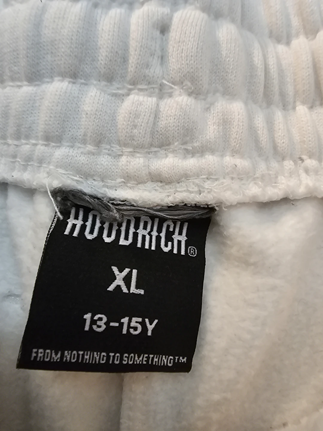 Hoodrich White Sweatpants - Size XL (13-15y) - photo 3