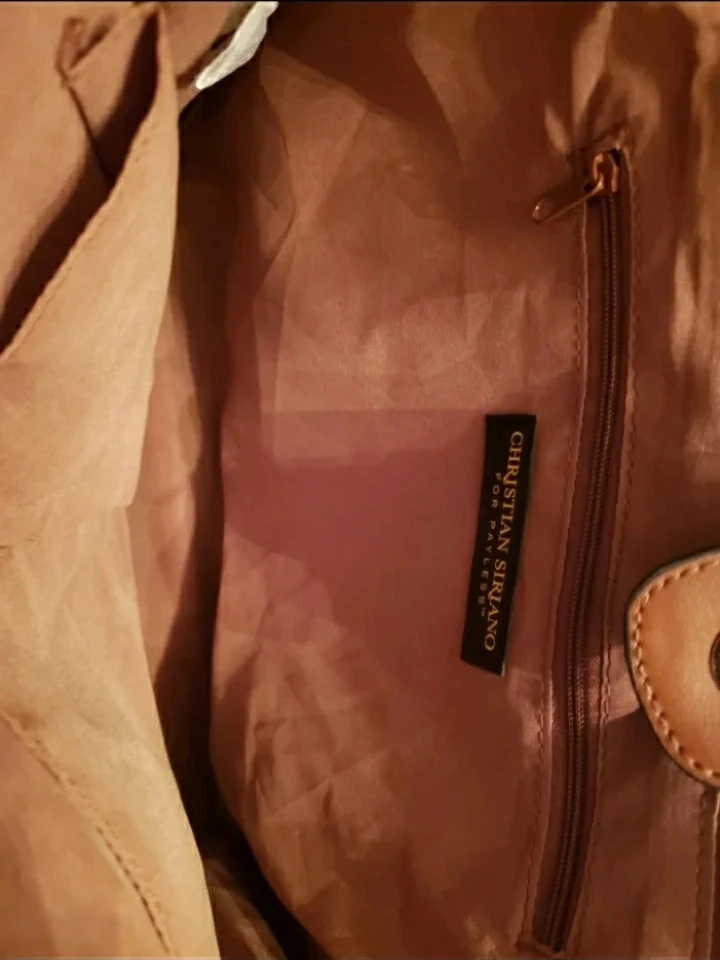 Christian Siriano Brown Tote Bag - photo 3