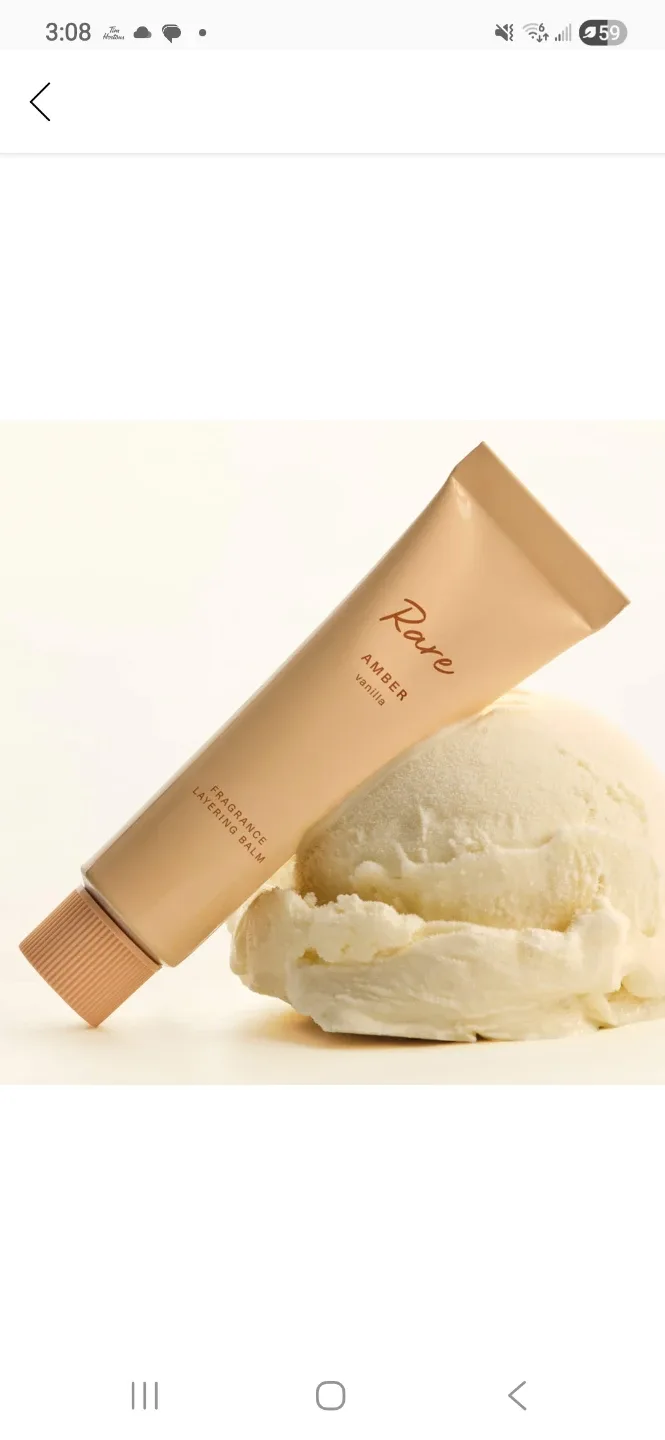 Rare Beauty Amber Vanilla Fragrance Layering Balm