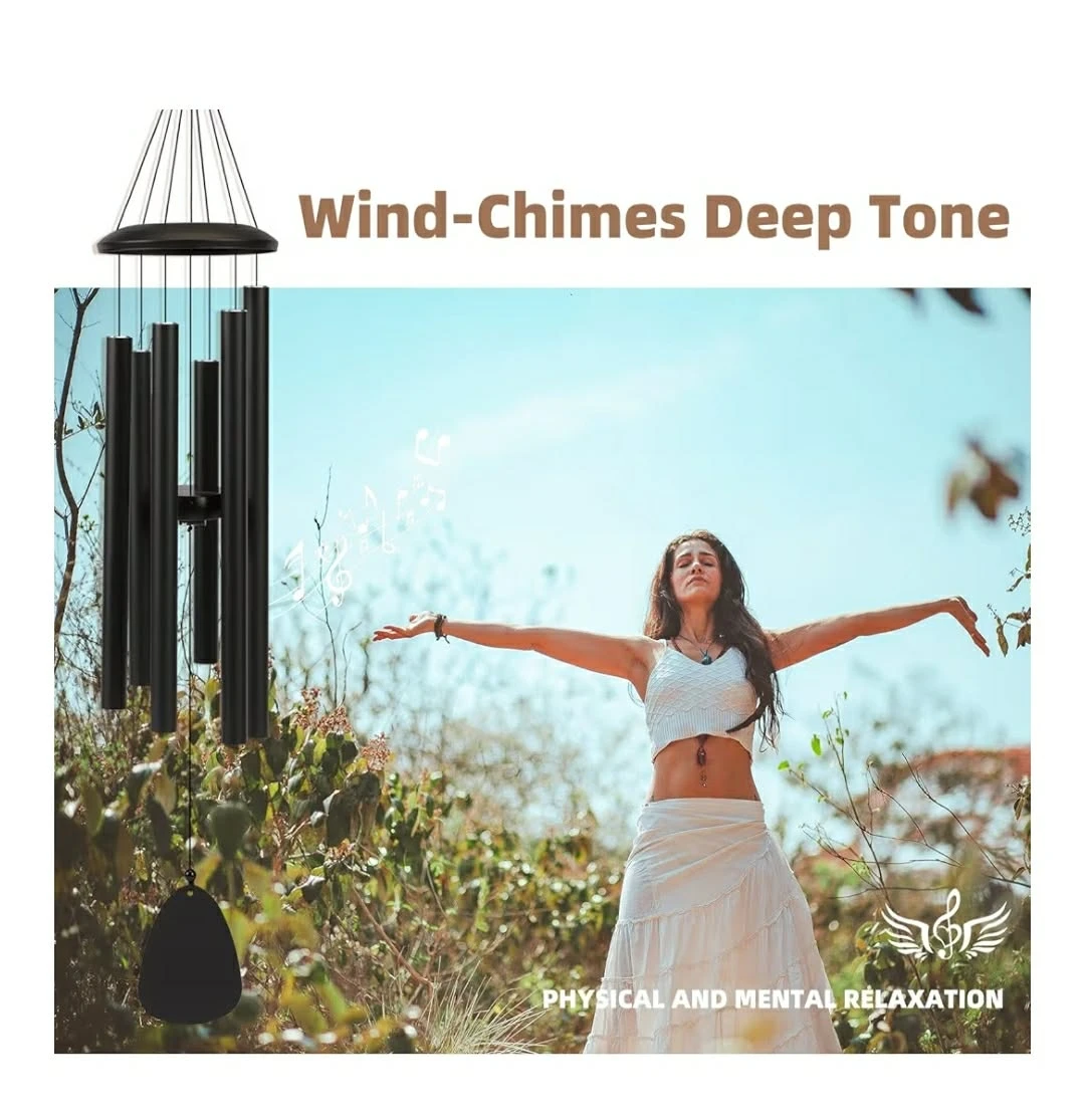 Wind Chimes Deep Tone, 32" Tall - photo 3