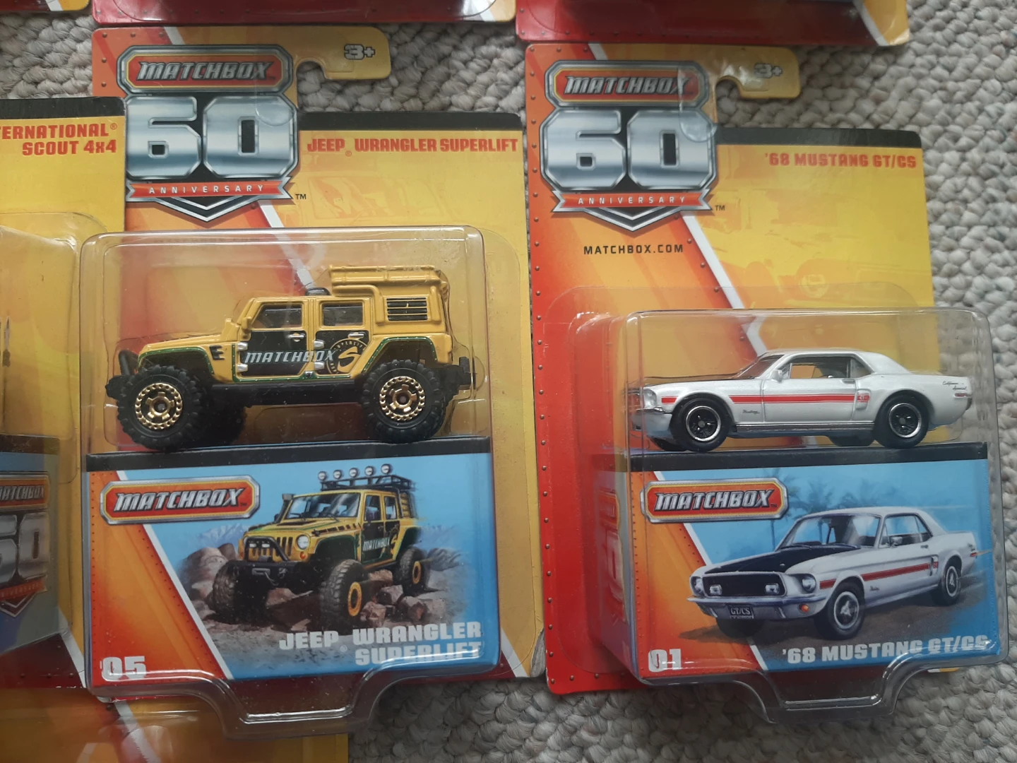 Matchbox 60th Anniversary Diecast Cars $5 each - photo 2