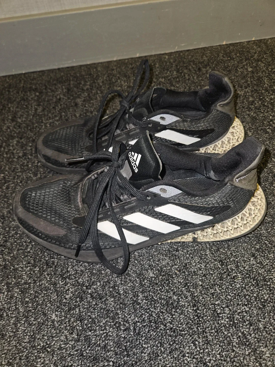 Adidas 4D Futurecraft Running Shoes - Size 9