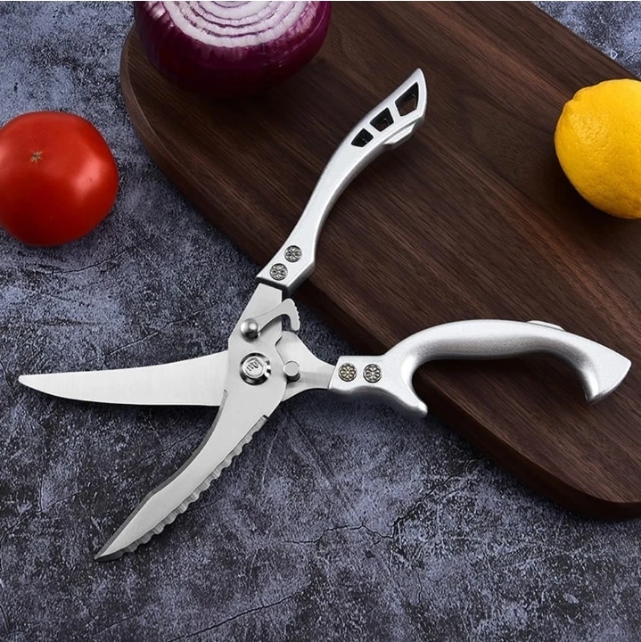 Duty Stainless Steel Kitchen Scissors – Professional Cooking - photo 2
