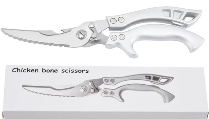 Duty Stainless Steel Kitchen Scissors – Professional Cooking - photo 4
