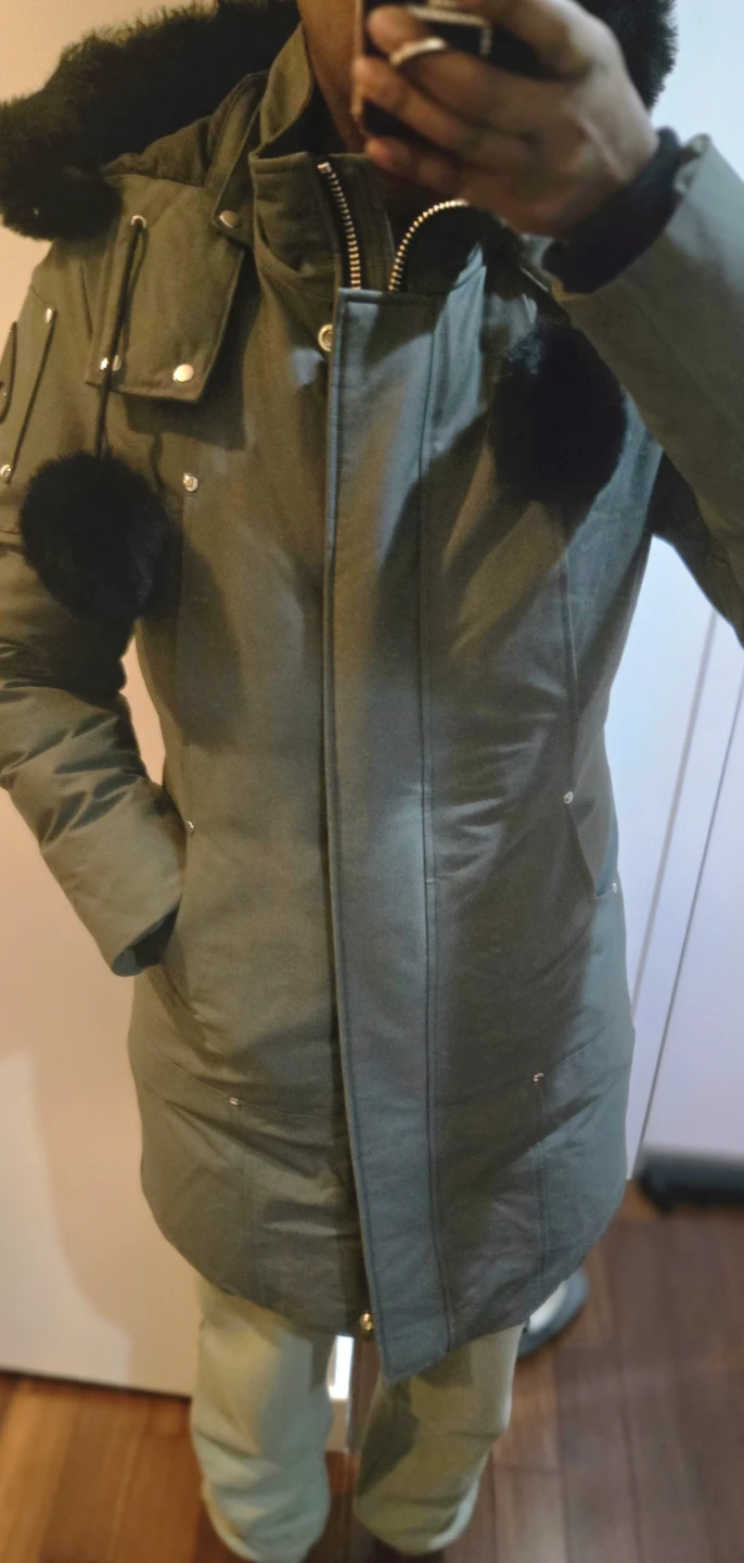 Moose Knuckles Gray Winter Coat