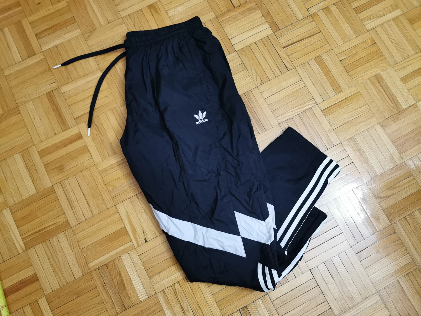 adidas Original Black White Rekive Track Pants Size XL - photo 3