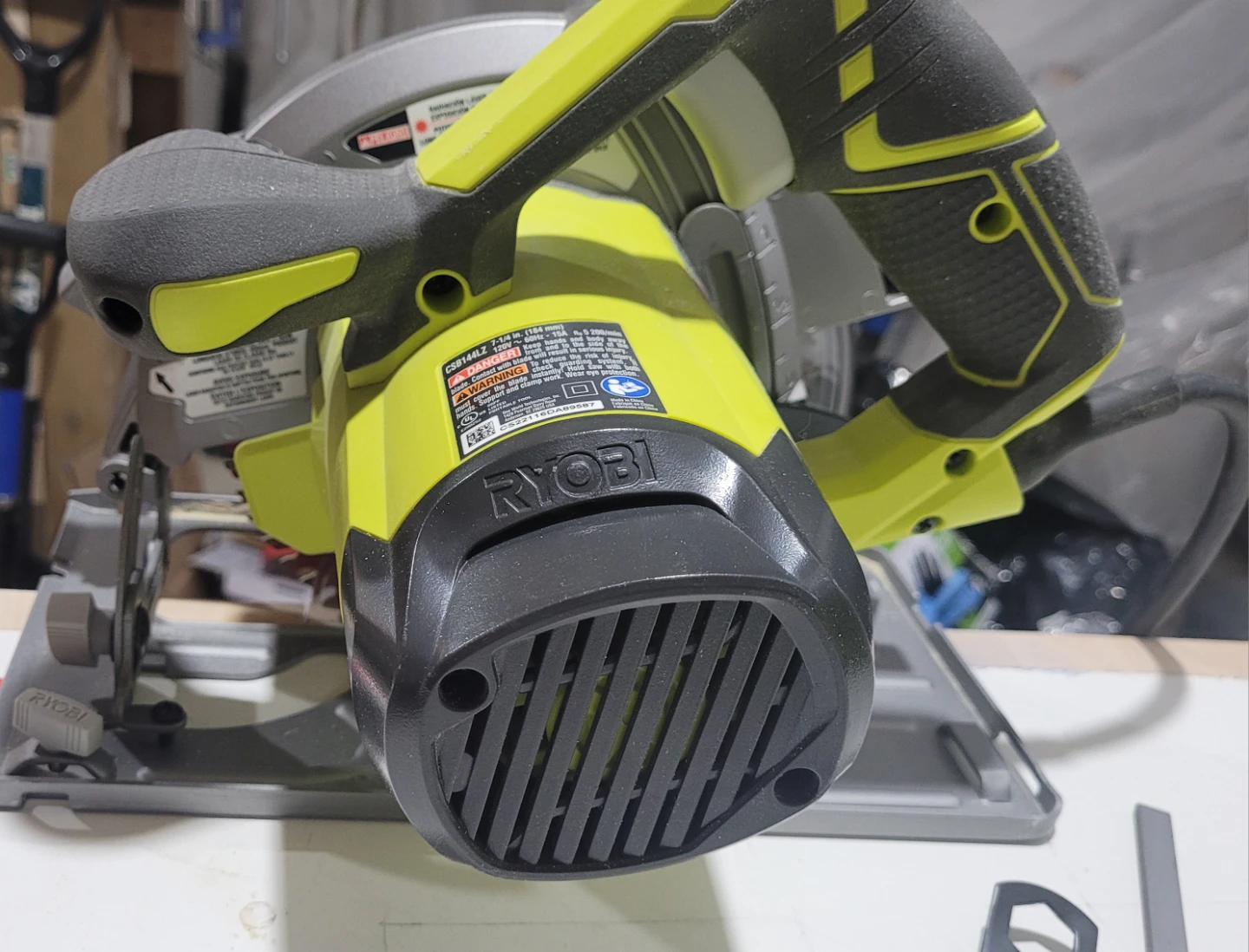 Ryobi Circular Saw W/Laser-/ - with Diablo Blade - photo 4