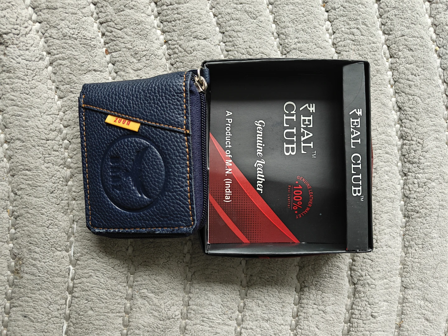 Real Club Genuine Leather Wallet - Brand New - photo 2