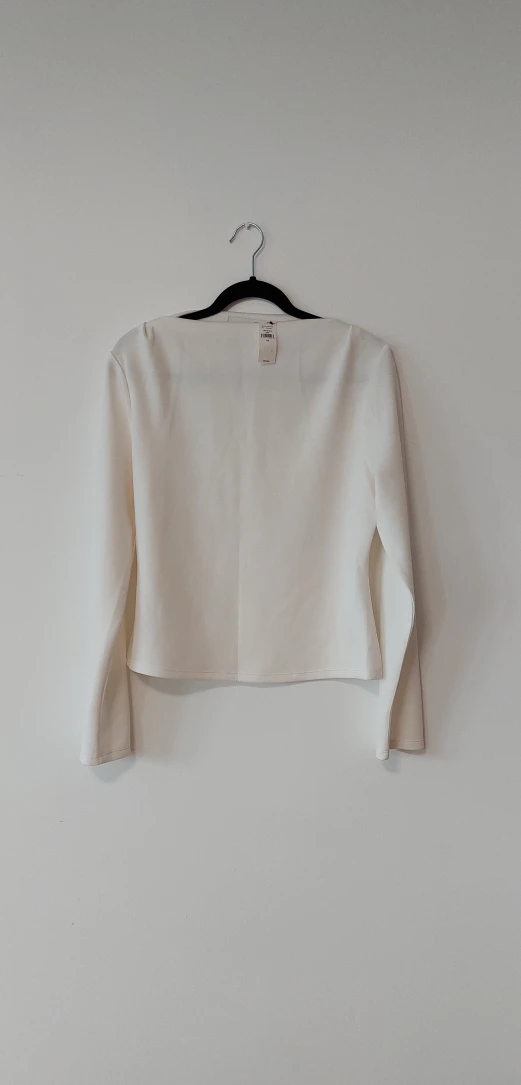 New Banana Republic White Long Sleeve Top - Size L