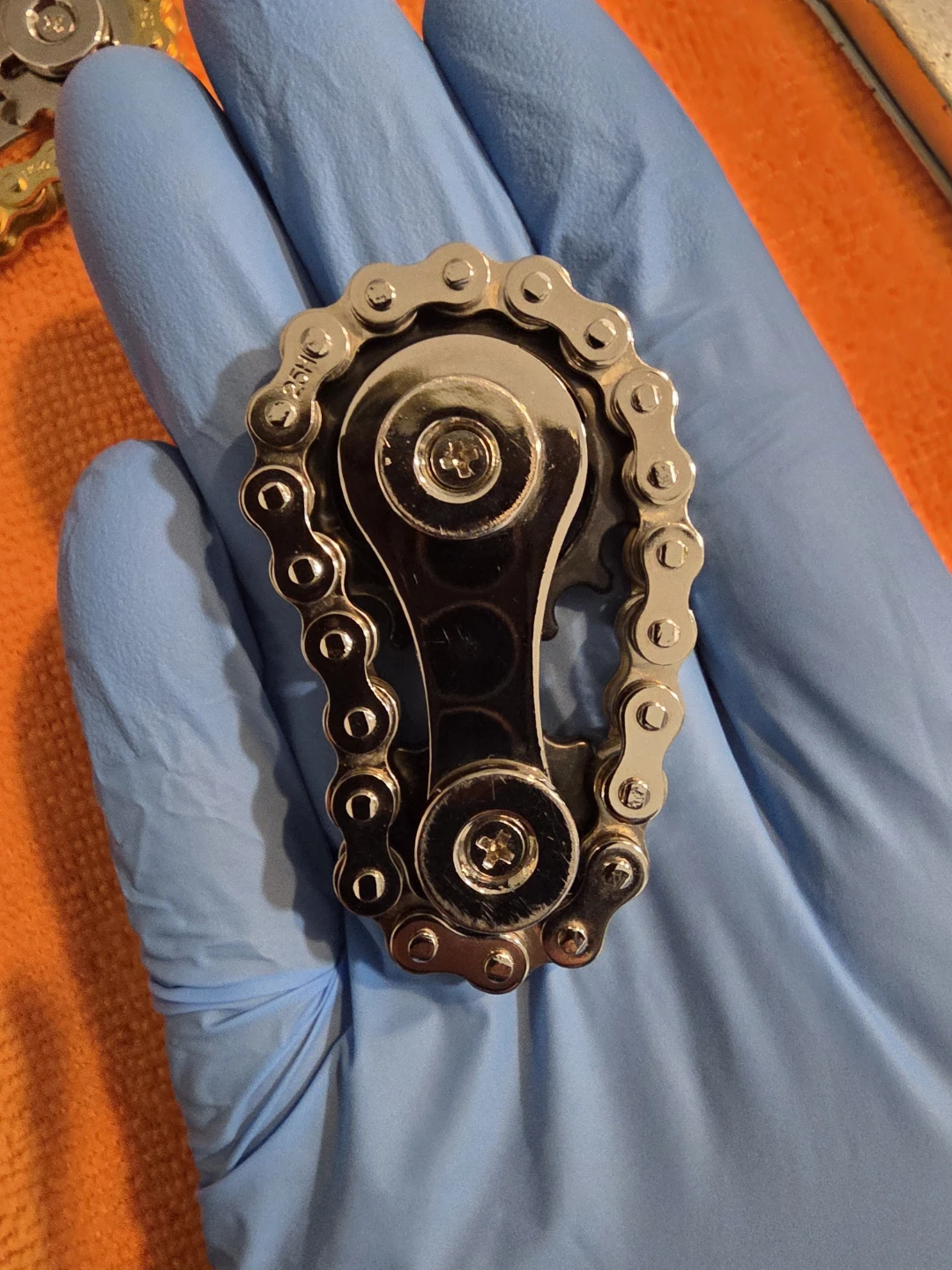 Chain Fidget Spinners - Silver and Gold - photo 3