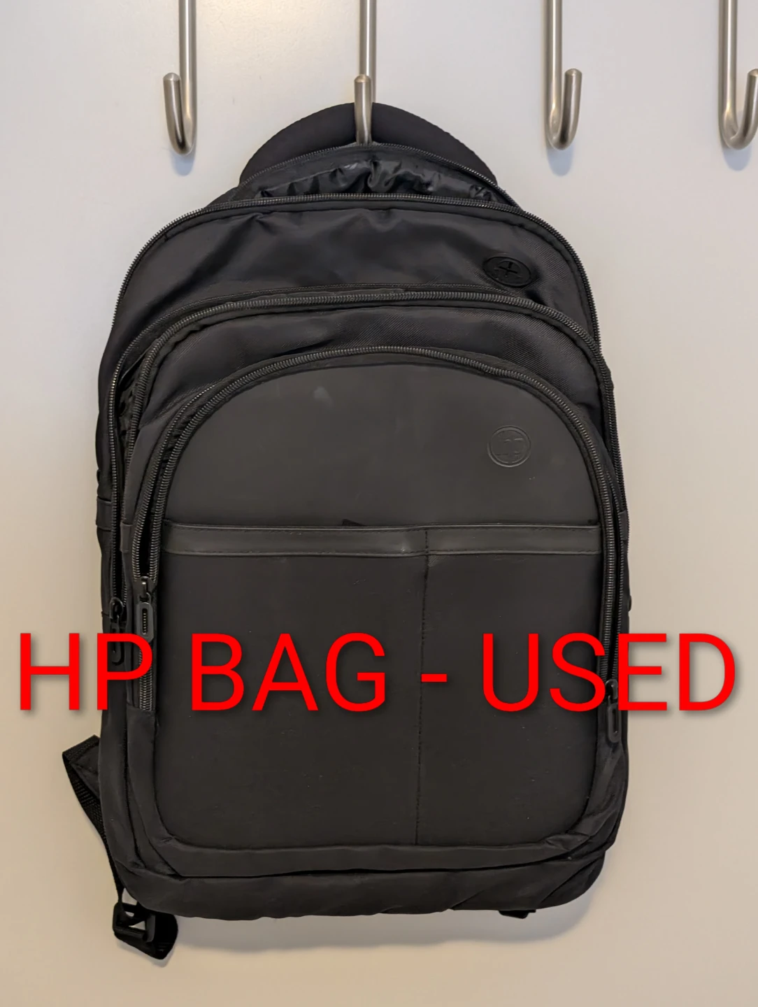 HP Black Backpack - Used