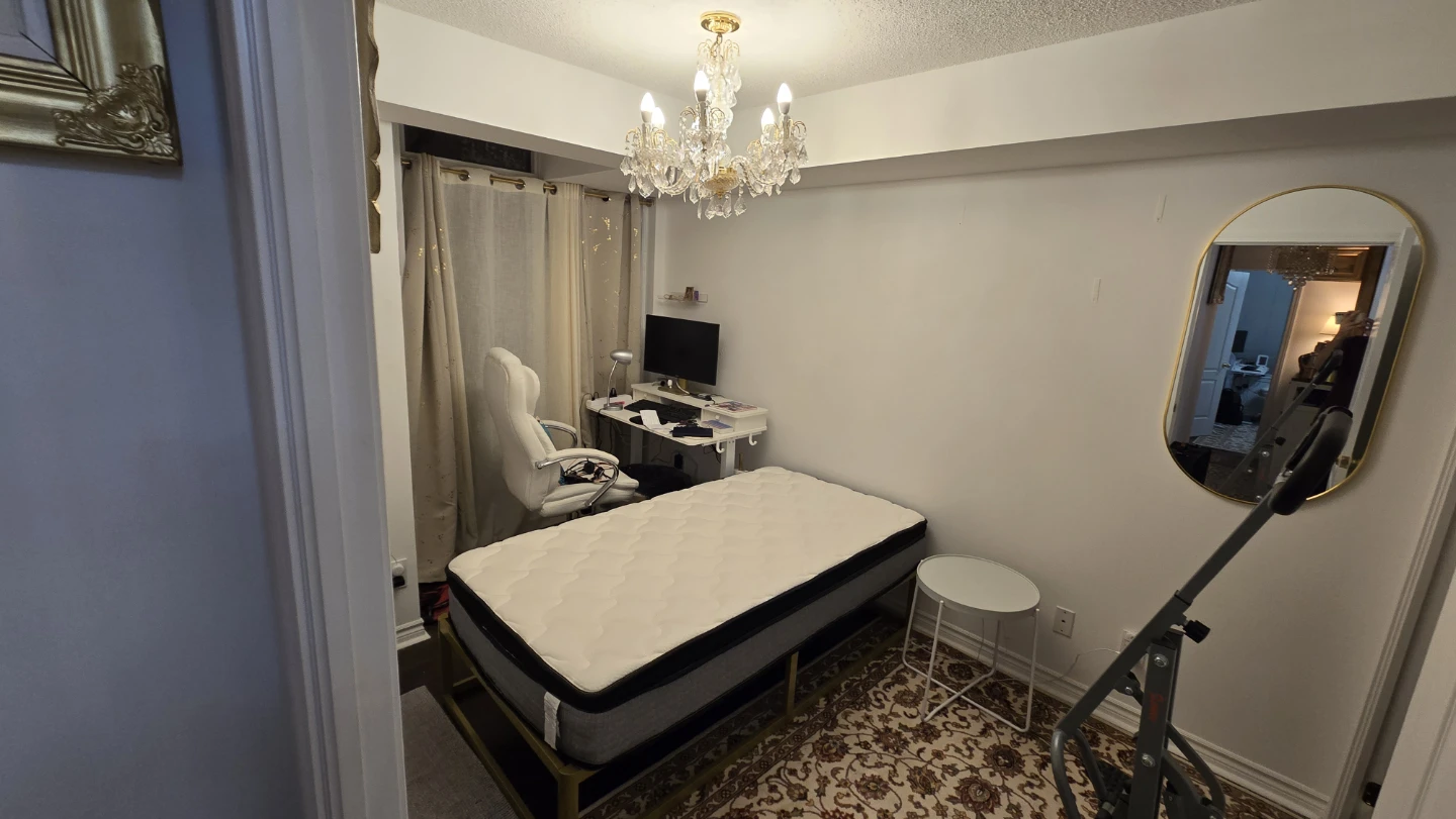 Gold Metal Bed Frame twin size - photo 3