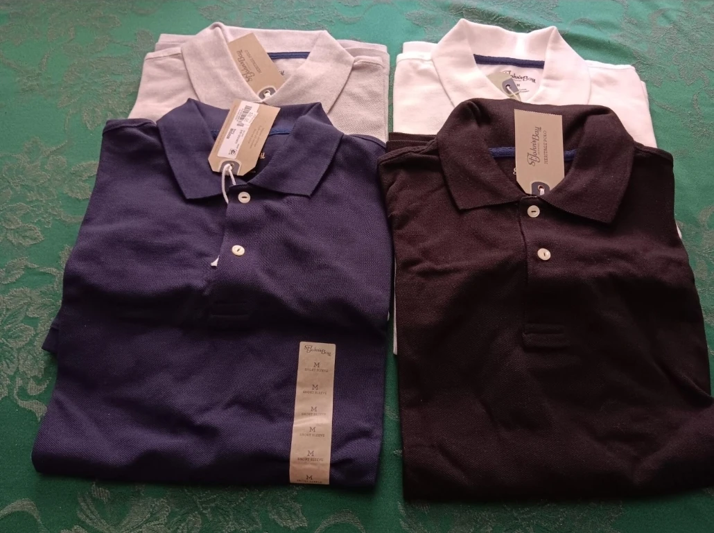New St. John's Bay Polo Shirts - Size M