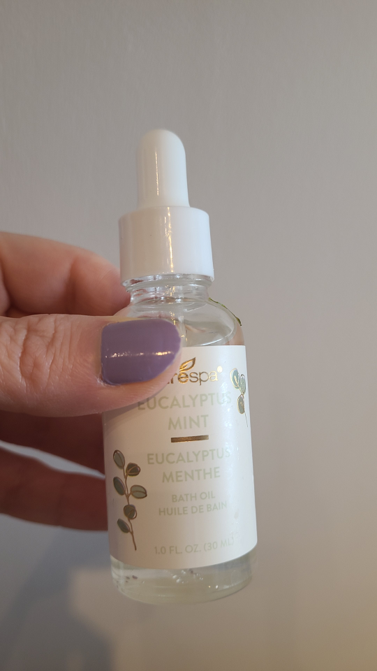 New PureSpa Eucalyptus Mint Bath Oil