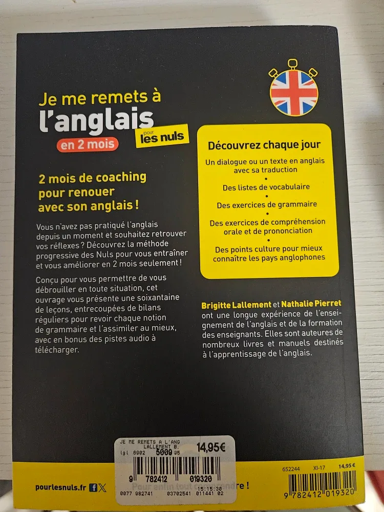 Livre Je me remets à l'anglais pour les nuls image indicator(2)