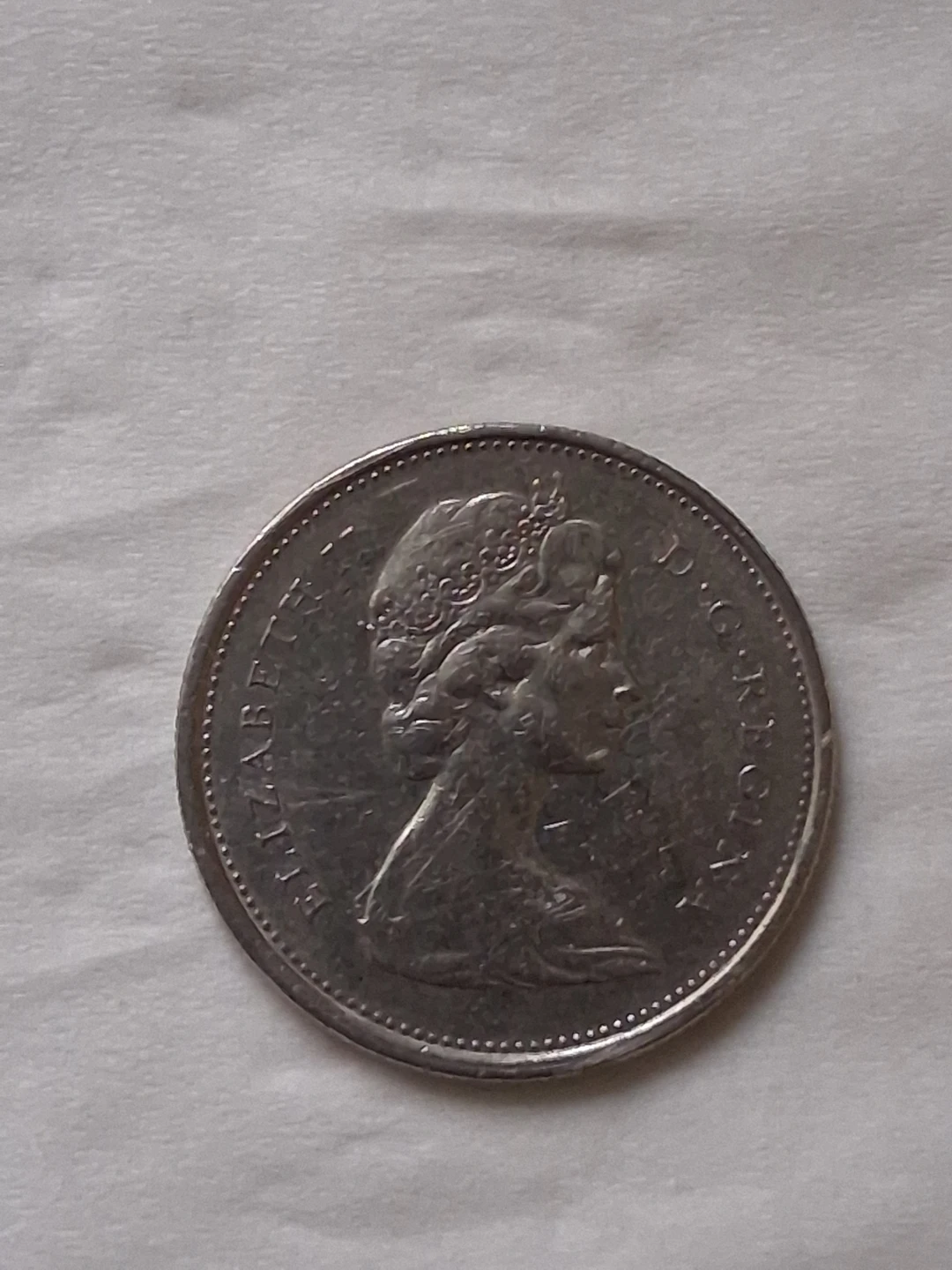 1972 Canadian 25-cent coin - photo 2