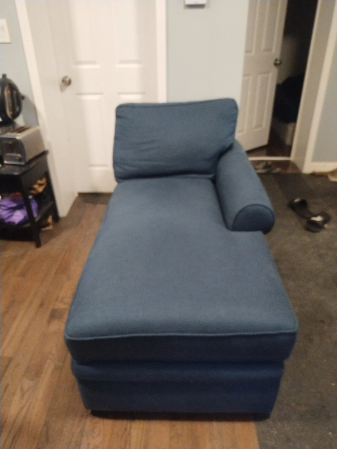 Blue Chaise Lounge