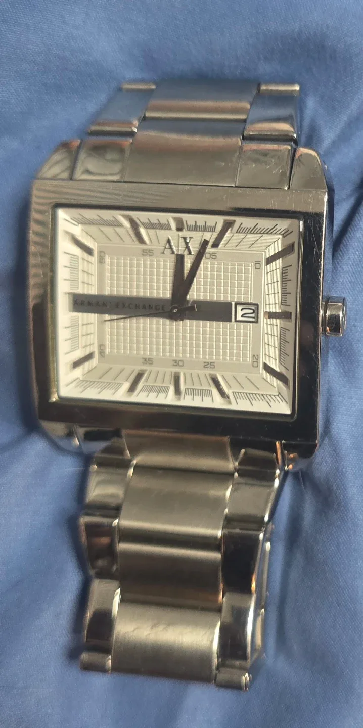 Armani Exchange Silver Watch