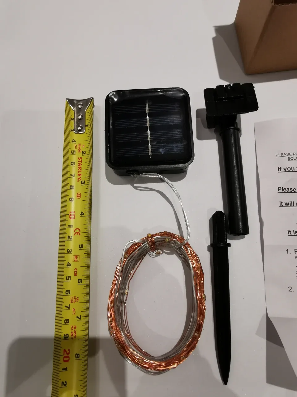 #Cleanout 100 LED Multicolor Solar Powered String Lights