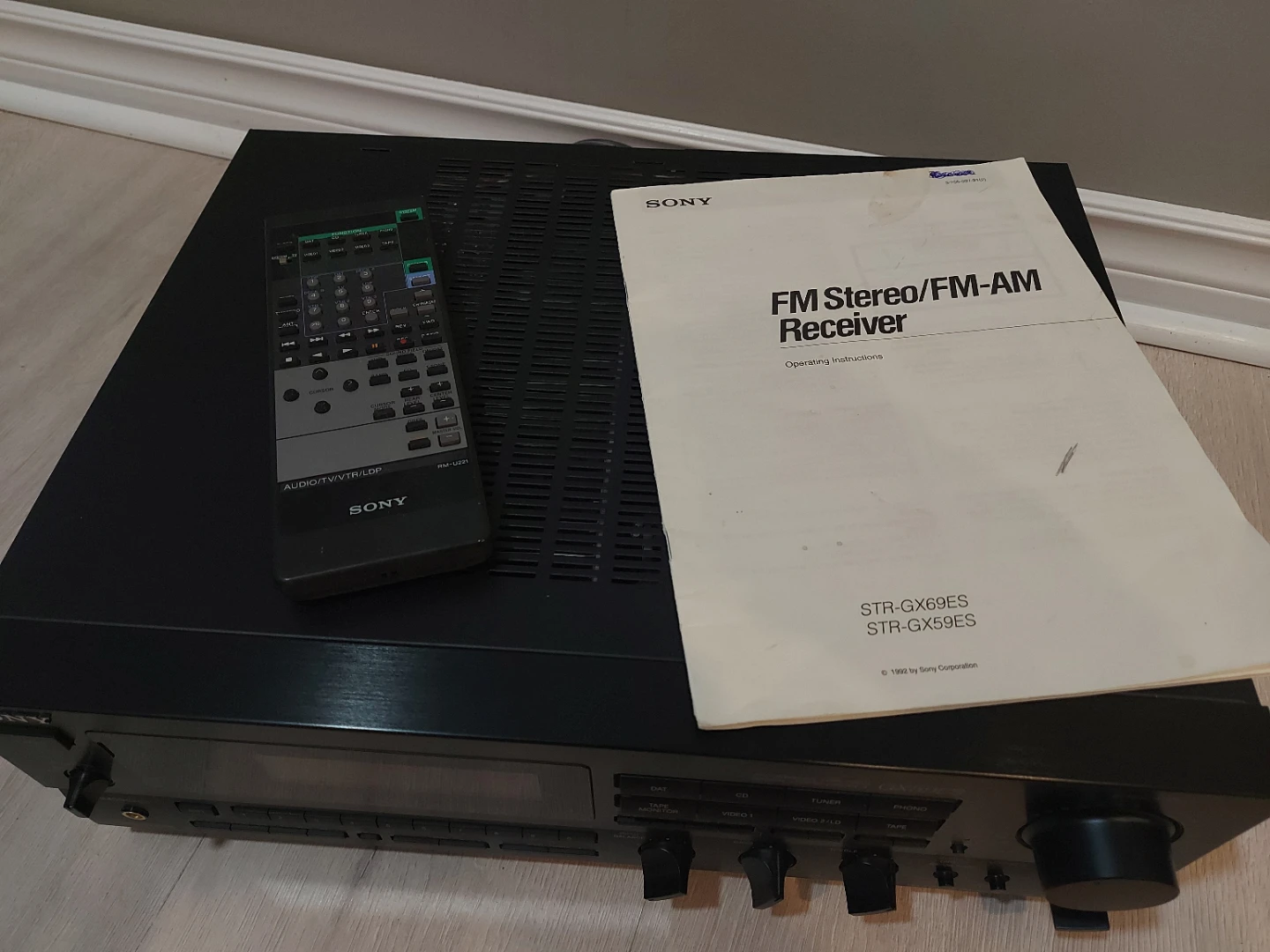 Sony STR-GX59ES Stereo Receiver - photo 3