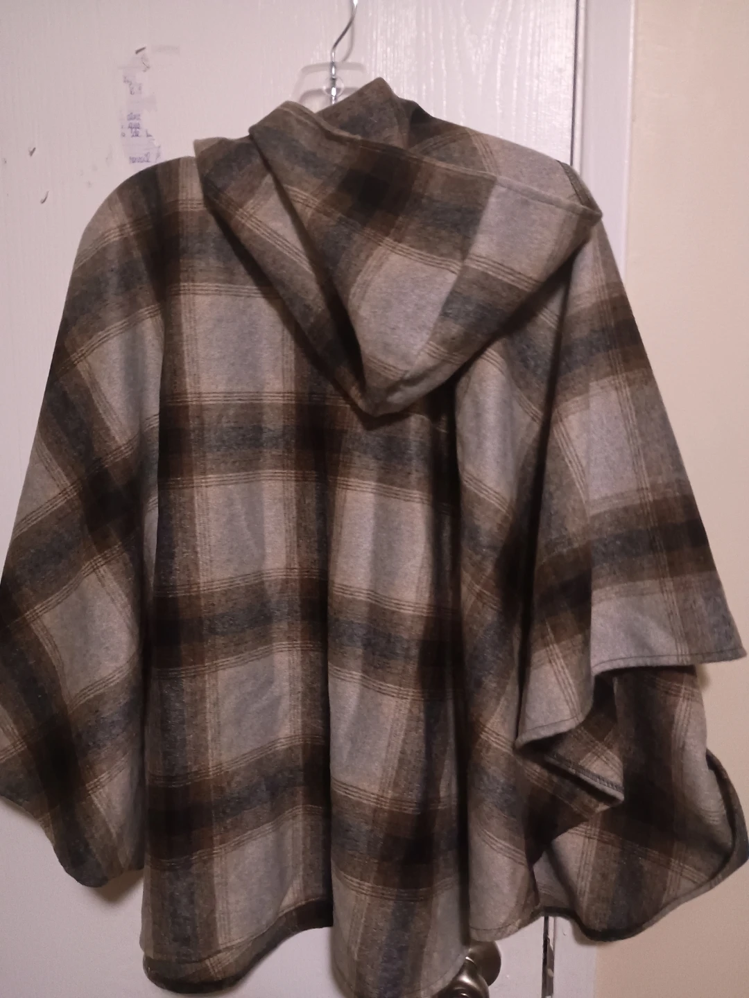 INC International Concepts Plaid Poncho - OS - photo 2