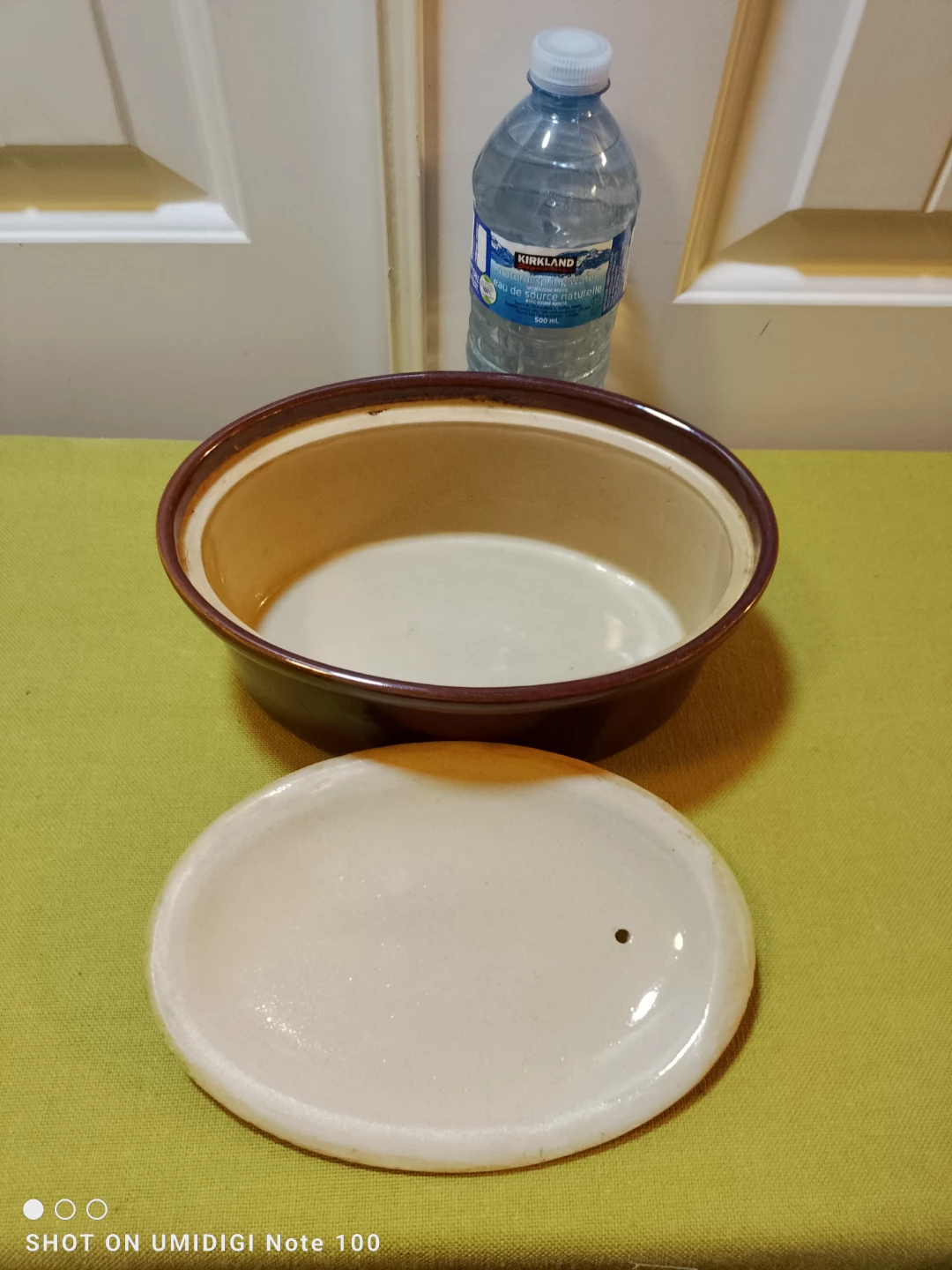 🥘 ➡️ Medium Size - Ceramic Casserole Baking Dish w /  Lid 🥘 - photo 3