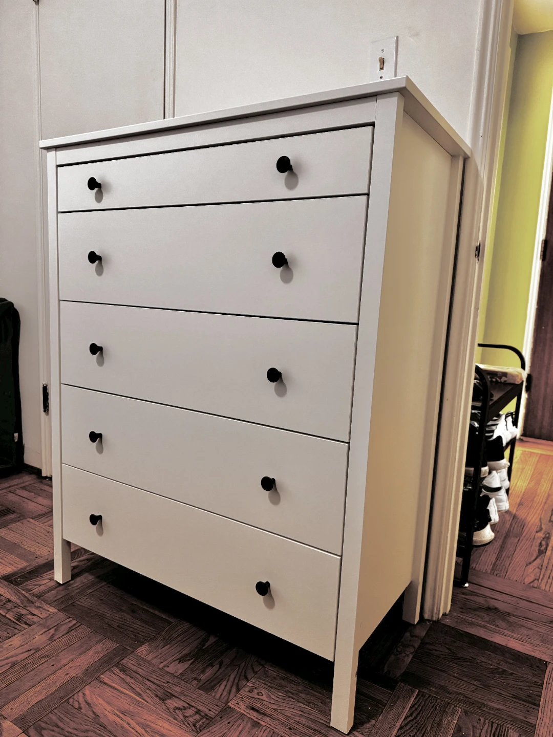 IKEA Koppang White 5-Drawer Chest - photo 2