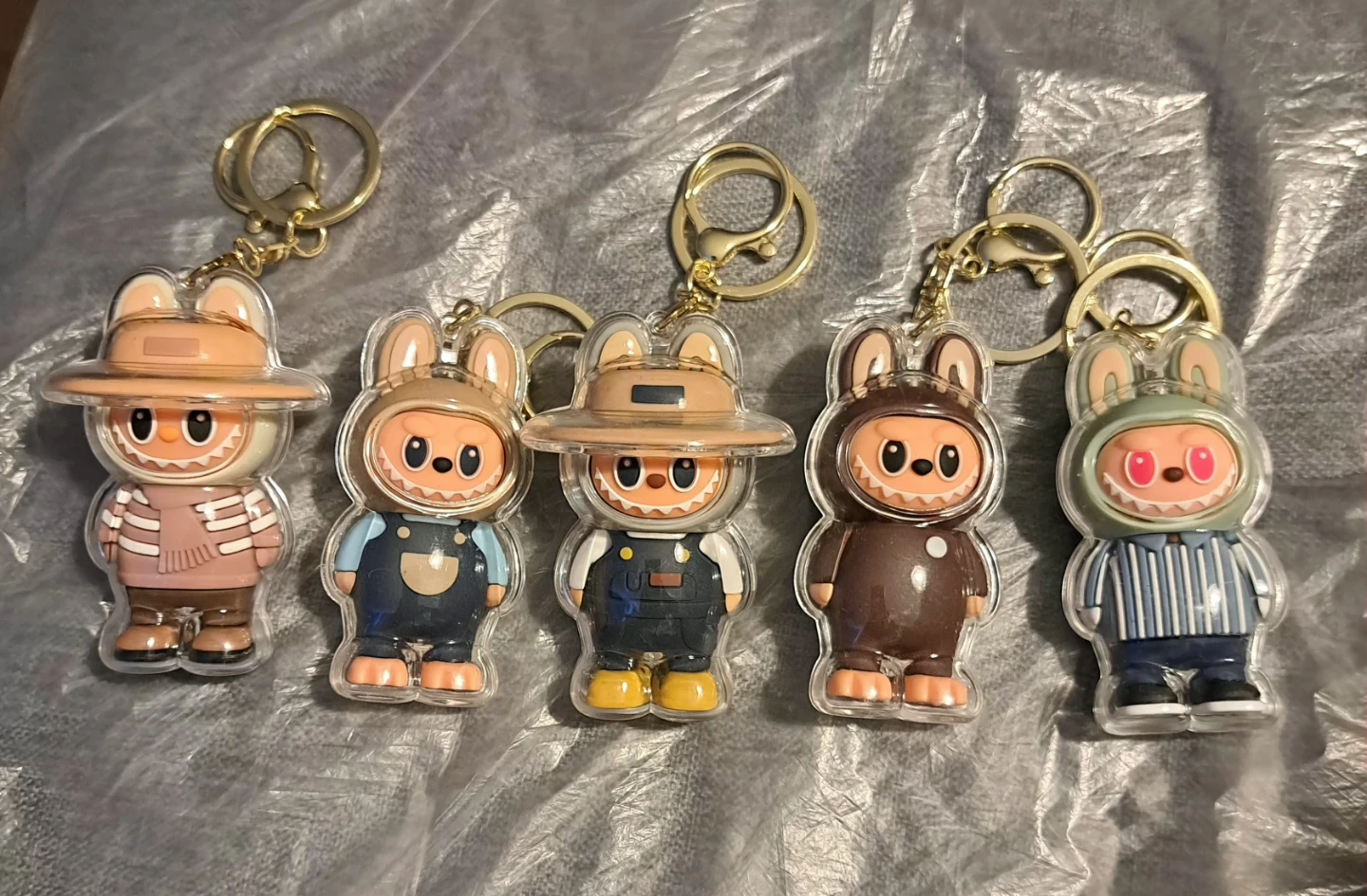 Cool Labubu Keychain Collection