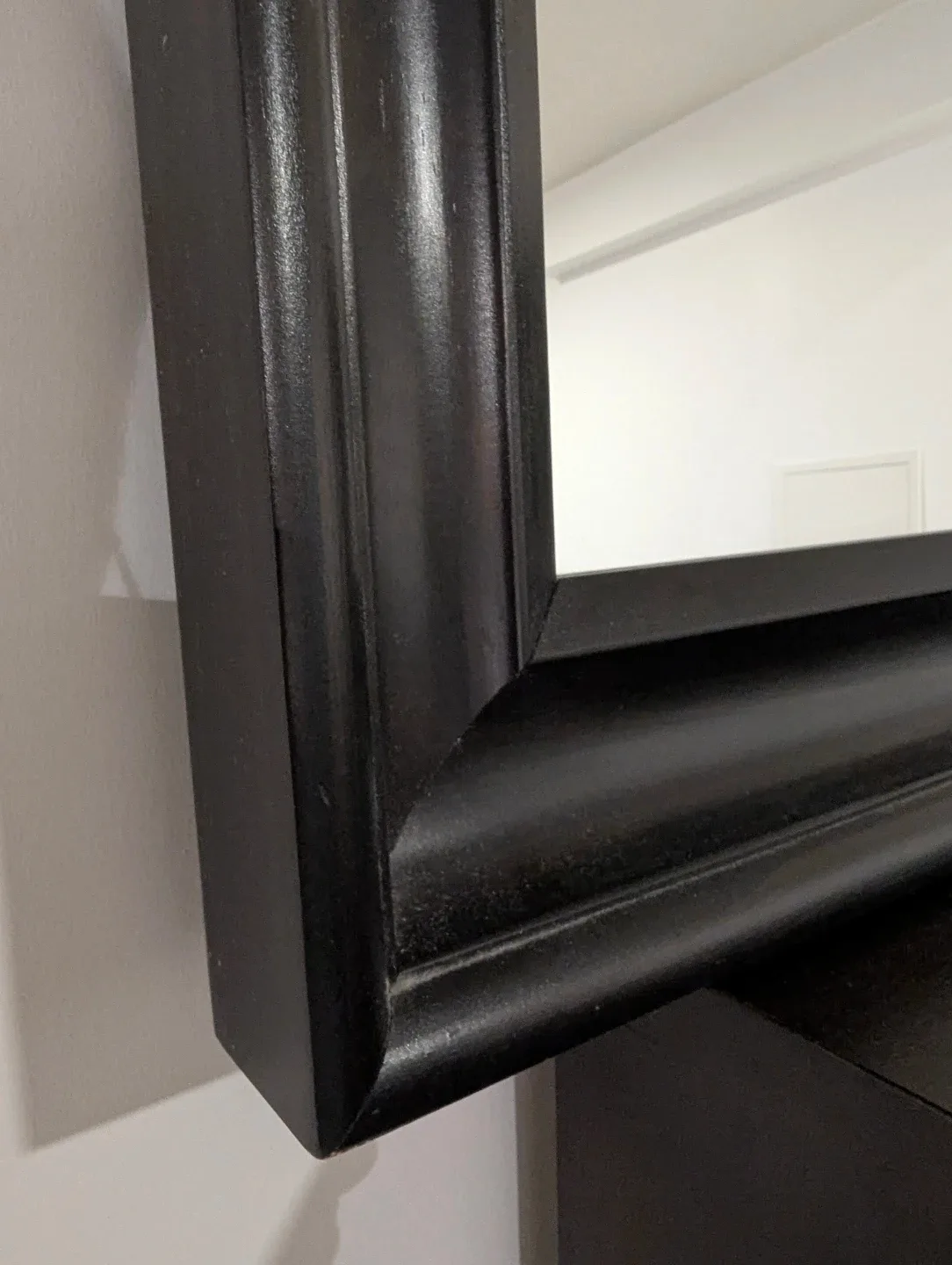 Black Framed Mirror - 42.5 x 42.5 inches image indicator(2)