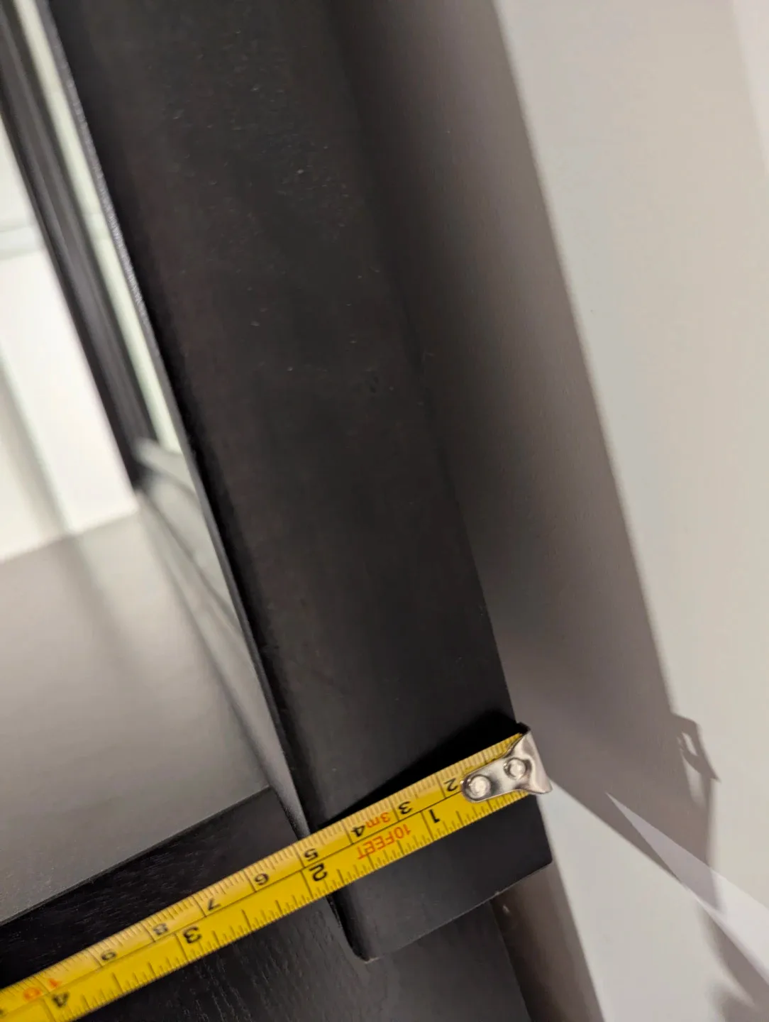 Black Framed Mirror - 42.5 x 42.5 inches image indicator(4)