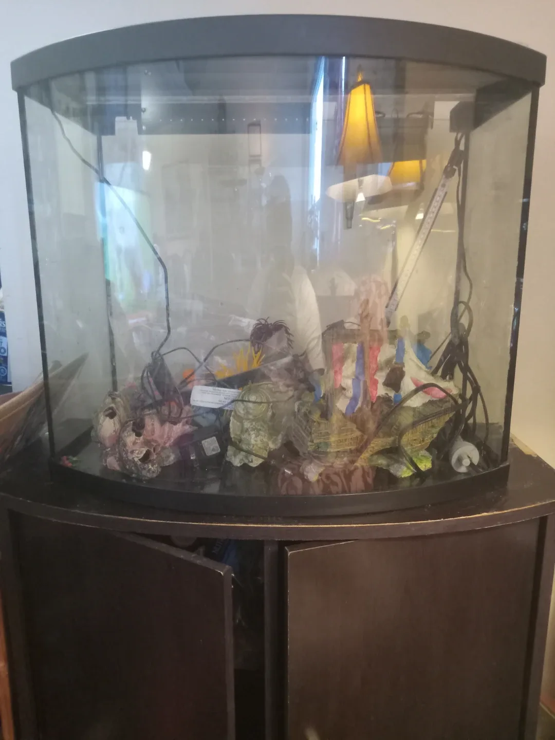 Fish Tank with Cabinet